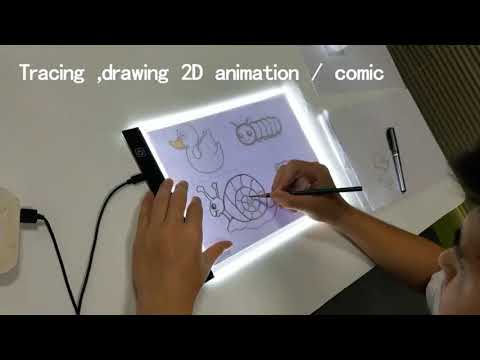 Led Drawing Copy Pad Board Children's Toy Painting Educational Kids Grow Playmates Creative