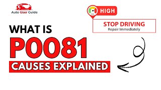 dtc p0081 - қате кодын түсіндіру