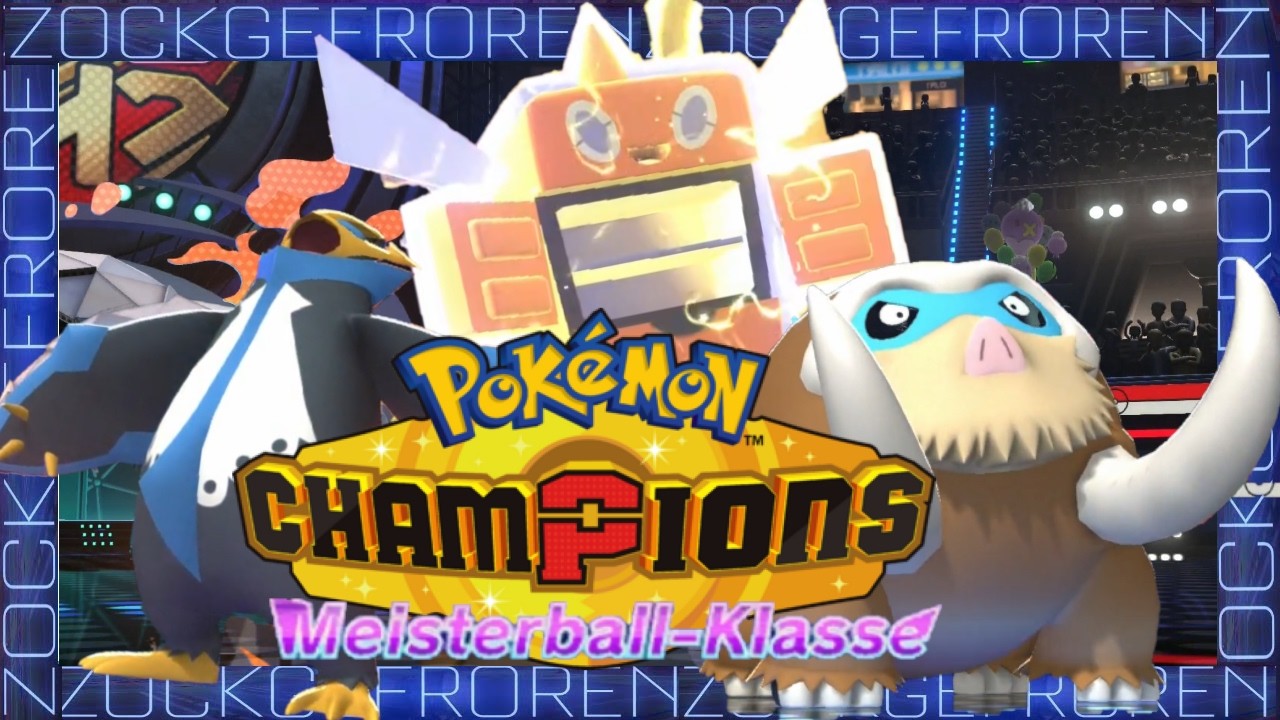 🥇 Pokémon CHAMPIONS 🥇 Meisterballklasse Rangschwitzen