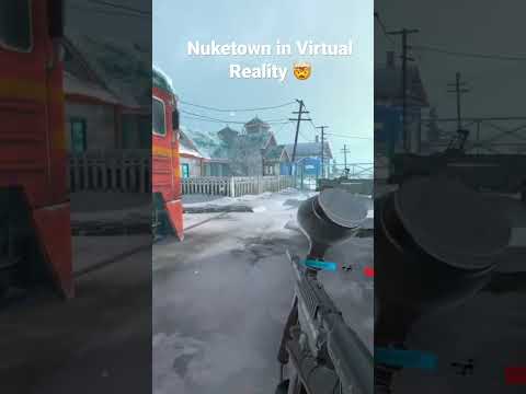Nuketown is Vr is so realistic🤯 #shorts #funny #viral #gaming #minecraft #fortnite #callofduty