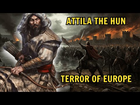 Attila the Hun: The Scourge of God Who Nearly Destroyed Europe | Bloody History