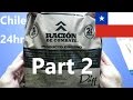 MRE Review Part 2 Chile 24hr Racion De Combate Reviewing The Food With The Boss