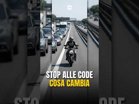 Nuovo Codice della Strada: cosa cambia per i motociclisti e quali sono le novità 👀 #shorts