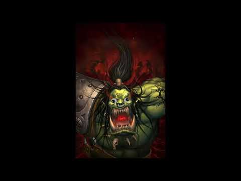 Grom Hellscream W3 lines in W2 style