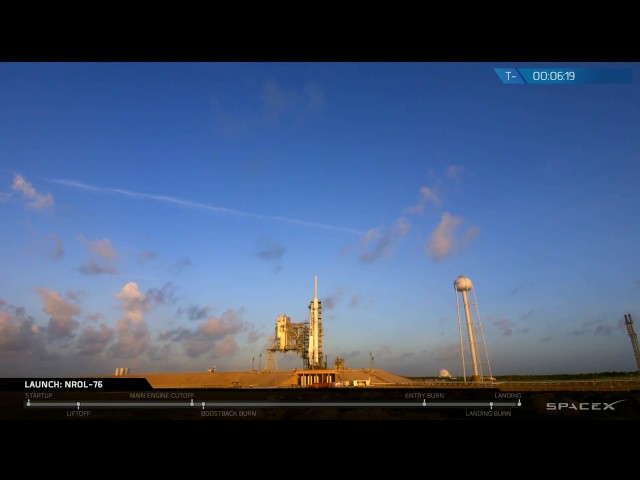 SpaceX successfully lands its Falcon 9 rocket after launching military satellite