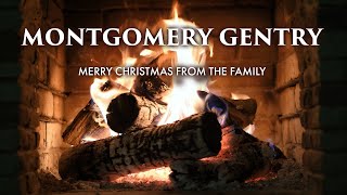 Montgomery Gentry - Merry Christmas from the Family (Fireplace Video - Christmas Songs)