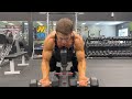 Peak Week Back and Biceps Workout