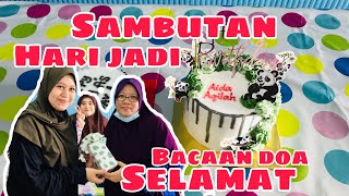 Download lagu MAJLIS BACAAN DOA SELAMAT SERTA SAMBUTAN HARI JADI | AYDAANAASU mp3