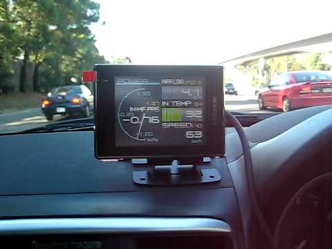 GReddy Informeter Touch in Evo X MR (daily driving)
