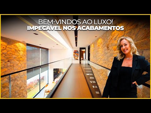 Casa nova e mobiliada à venda no Villa Solaia com 4 suítes e lazer completo