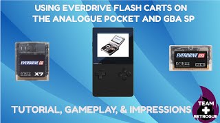 Analogue Pocket & Game Boy Unlocked w/ Everdrive Flash Carts