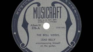 Lead Belly - The Boll Weevil - 1939