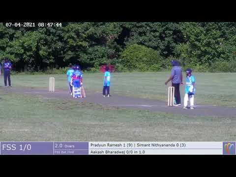 Cricademy Live NYCL U11 Playoffs   FSSC Vs Loudoun