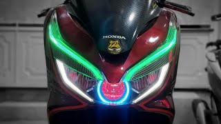 PCX 2018 Độ Bi Cầu Siêu Đẹp Sáng Cả Vùng Trời tại T23Shop.com Cần Thơ