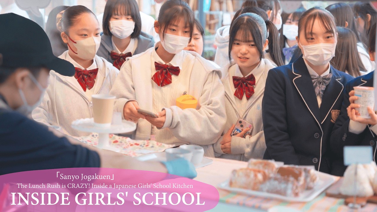 Japan's Most Impressive School Lunch Gets Made in Real Time!