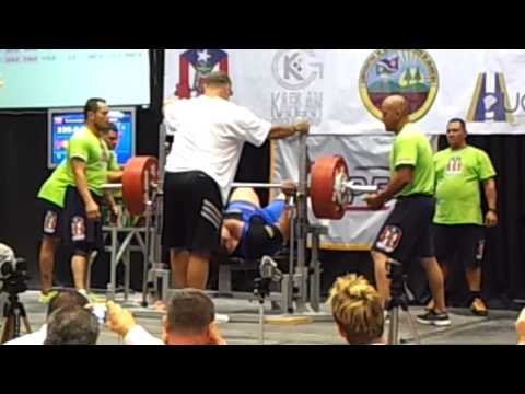 Andrei Konovalov BP 335kg IPF World Championships 2012