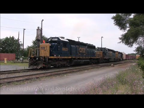 CSX freight trains in Southeastern Mass - 2022