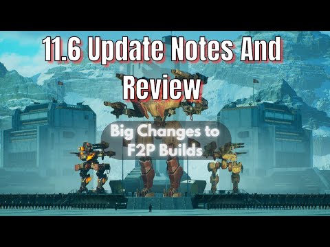 Update 11.6 Review! Balance changes and looking at the new Princeps and Hastatus! War Robots
