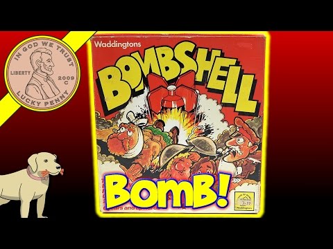 Bombshell The Explosively Funny Game By Waddingtons - Banned Game!