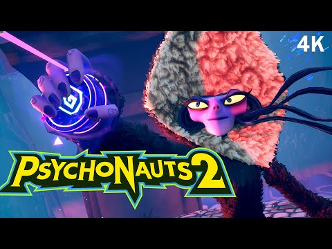 PSYCHONAUTS 2 Gameplay Walkthrough - FULL GAME [ 4K - PC ]