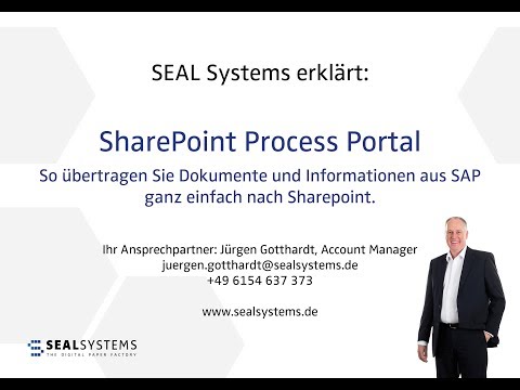 SEAL Systems erklärt: Das SharePoint Process Portal