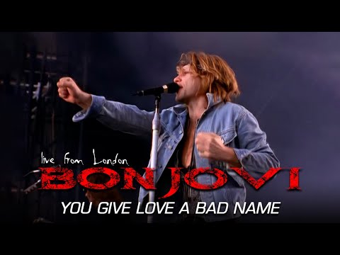 Bon Jovi - You Give Love A Bad Name (Live From London) (Subtitulado)