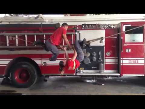 Maneabilidade em dupla no cabo horizontal