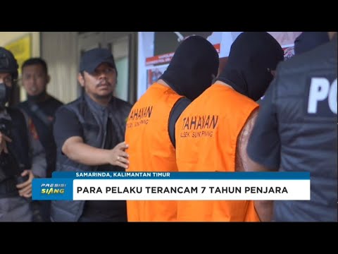 POLSEK SUNGAI PINANG TIGA PELAKU CURANMOR