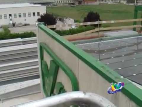 I PRIMI DUE IMPIANTI FOTOVOLTAICI ALL'AQUILA