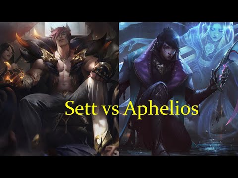 Sett vs Aphelios (Top) Bronze 1 Gameplay 82LP  (16)