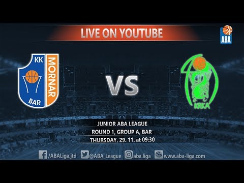 Junior ABA Liga 2018/19, Round 1 match: Mornar U19 - Krka U19 (29. 11. 2018)