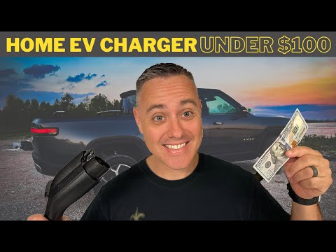 How to install a Level 2 EV Charger in your Garage under $100!  |  Electric Vehicle DIY | Rivian R1T