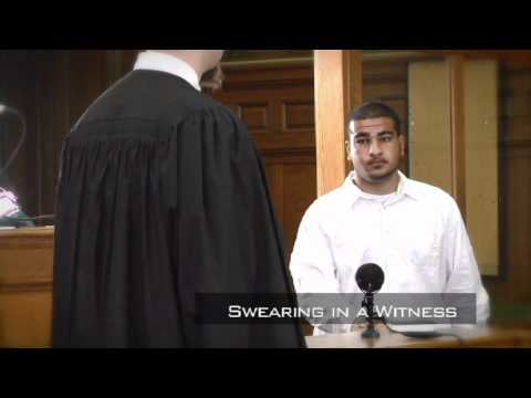 Mock Trial Step-by-Step: Swearing in a Witness