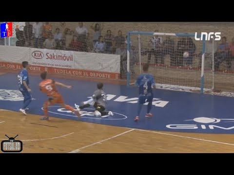 TOP GOLS Aspil Vidal Ribera Navarra Liga Espanhola de Futsal Temporada 2017/2018