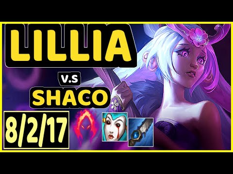 ANDA (LILLIA) vs SHACO - 8/2/17 KDA JUNGLE CHALLENGER GAMEPLAY - NA