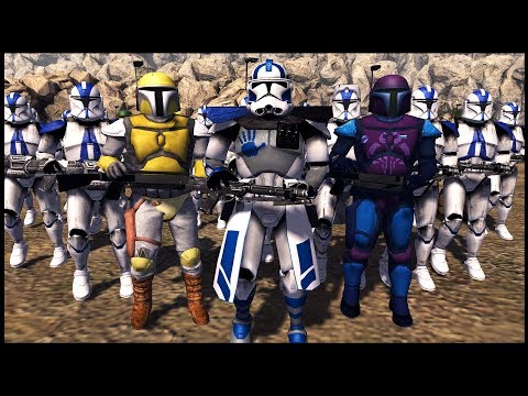 Brainwashed Clone Army on the March! - Star Wars: Clone Deserters Ep 2