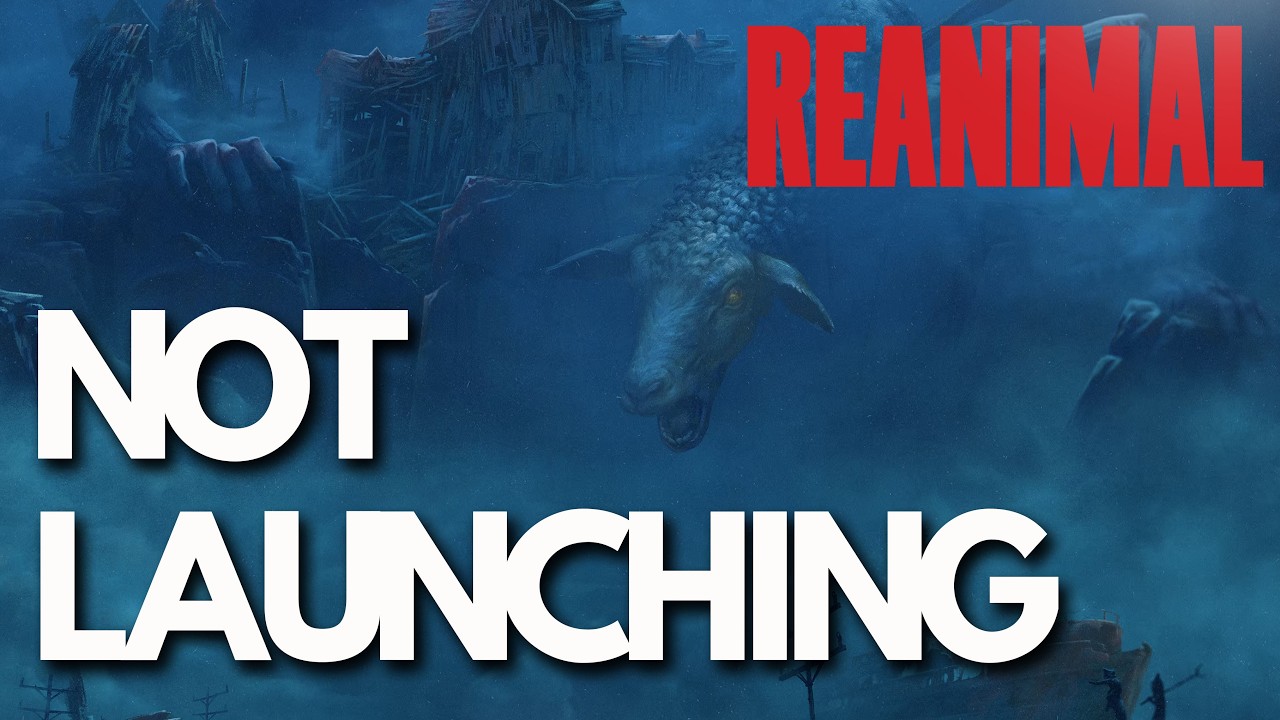 REANIMAL Not Launching/Crashing/Not Loading/Freezing/Black Screen Steam PC FIX🎮🔥