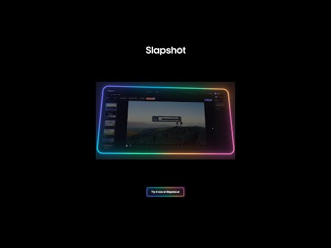  Slapshot launches professional-grade AI Camera Tracking