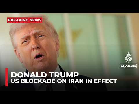 Trump defends naval blockade, says US will not allow ‘blackmail’