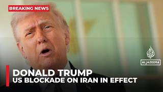 Trump defends US naval blockade of Iran, rejects reliance on Strait of Hormuz