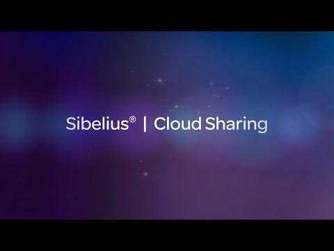 Introducing Sibelius | Cloud Sharing