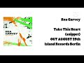 Rea Garvey - Take This Heart (snippet) | OUT AUGUST 29th