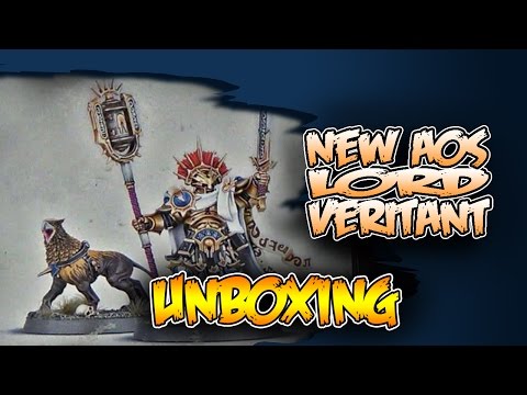 New Stormcast Lord Veritant Unboxing - Age of Sigmar