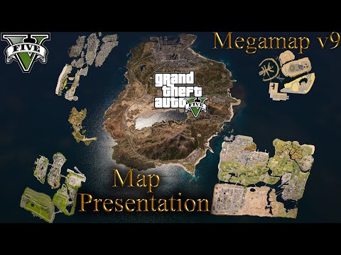 GTA 5 Mega Map Expansion v9 - Map Presentation