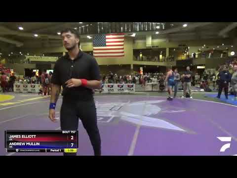 195 Lbs Cons. Round 3 - James Elliott, OK Vs Andrew Mullin, OK Ec28