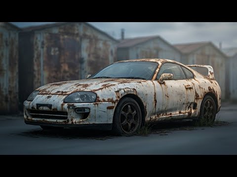 Restoring an Abandoned Toyota Supra MK4 | ASMR POV