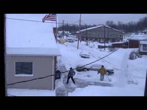 Time Lapse of the snow storm Jonas 2016