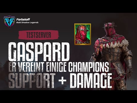 Raid: Shadow Legends - Gaspard Champion Test - Der vereint so vieles an Skills [TestServer]