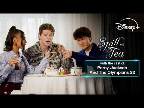 Spill The Tea With The Cast of Percy Jackson and The Olympians | Disney+ UK