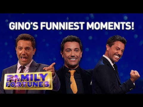 Get ready to LAUGH out LOUD with Gino's FUNNIEST moments! | Family Fortunes 2021